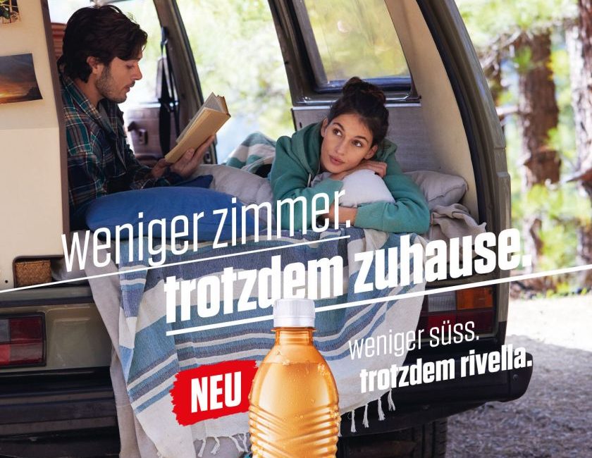 Bewateragency models participated in the new Rivella campaign
