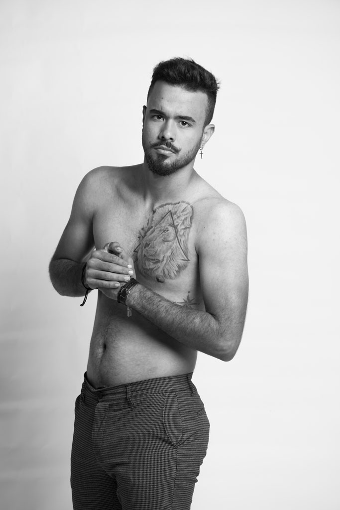 Samuele se une a la agencia de modelos Bewateragency