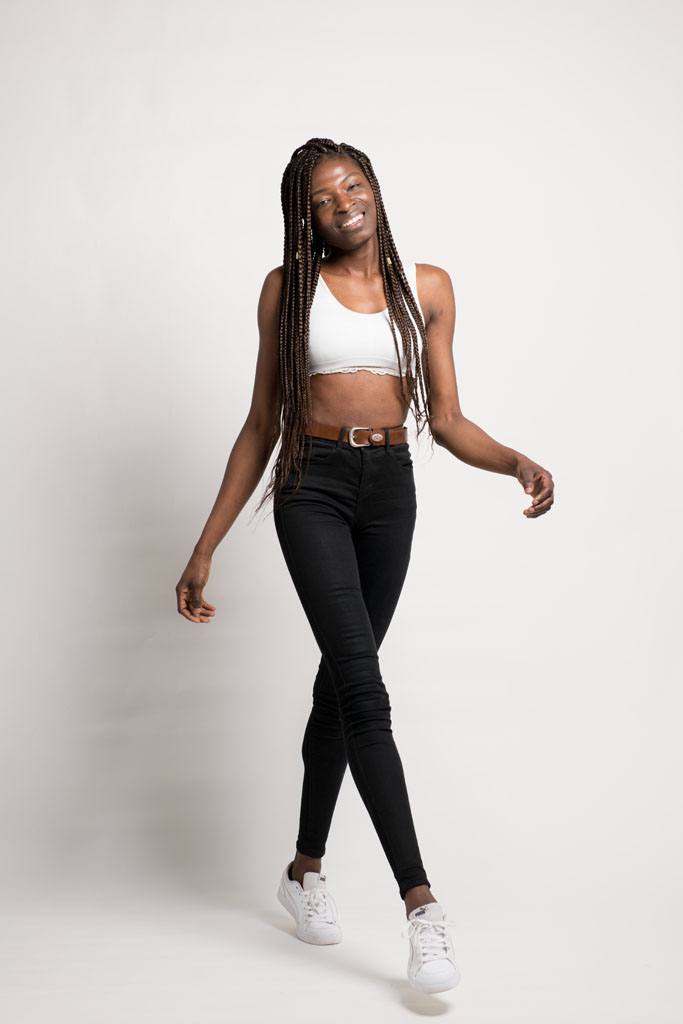 Marya Braf modelo de Ghana en agencia de modelos Bewateragency
