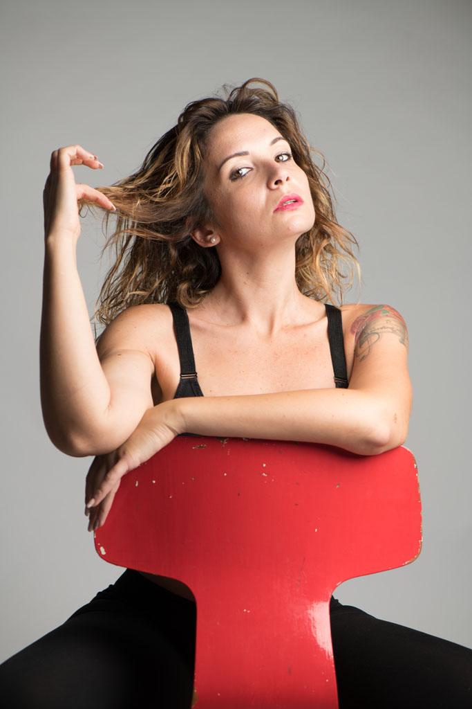 Marianna Cini actriz de teatro, modelo de publicidad es parte de la agencia de modelos en Tenerife Bewateragency